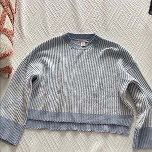 Sincerely Jules Light Blue Striped Sweater